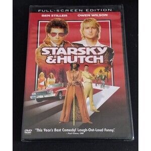 Starsky & Hutch Full Screen Edition DVD Ben Stiller Owen Wilson movie new
